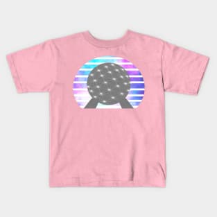 Spaceship Earth Nebula Sky Kids T-Shirt